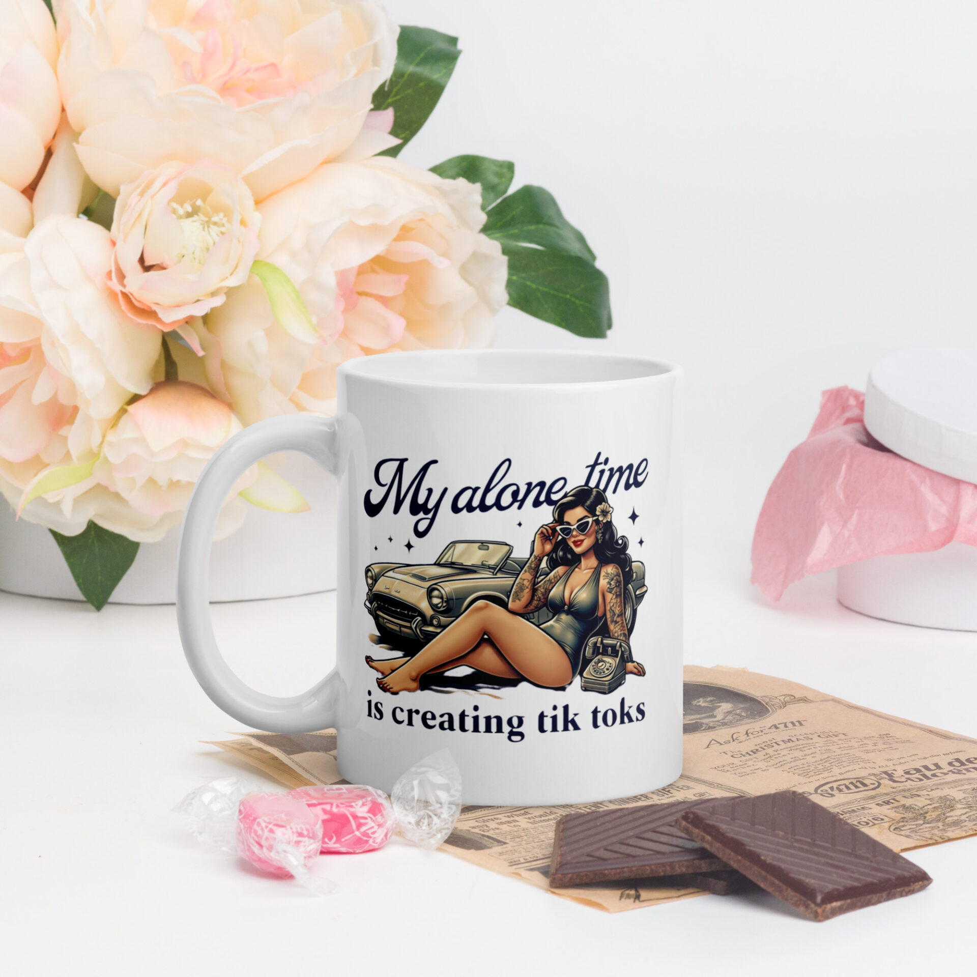 TikTok Therapy in Progress Mug - Image 2