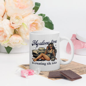 TikTok Therapy in Progress Mug